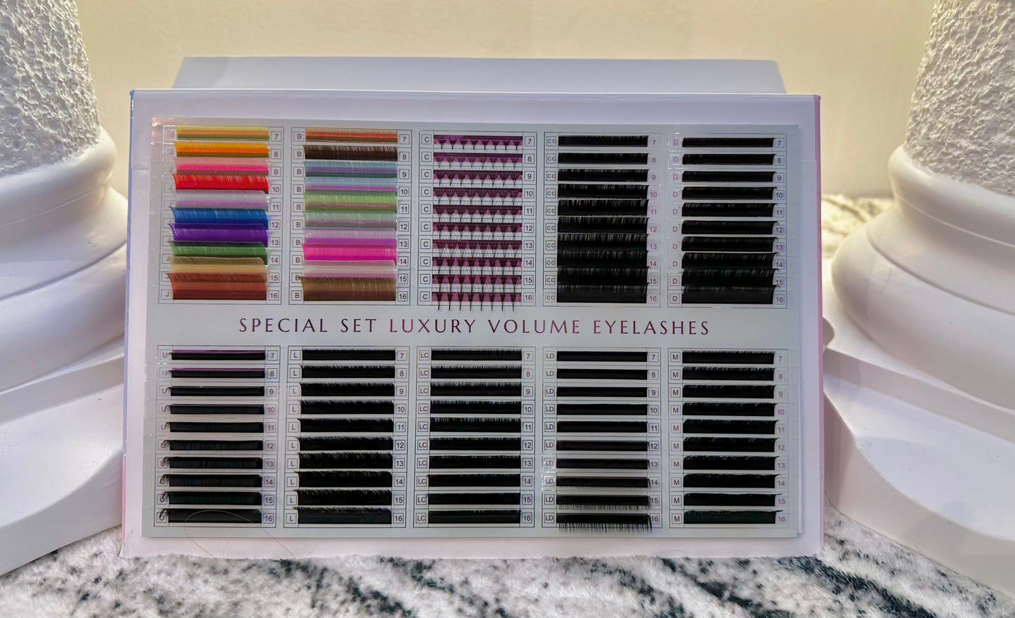 Special set luxury volume eyelashes