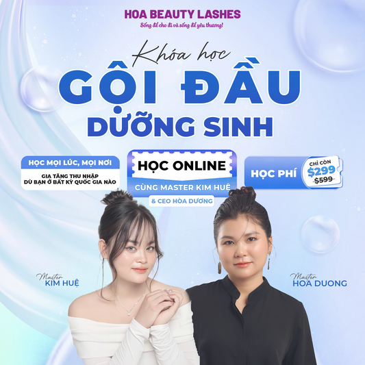 KHÓA HỌC GỘI ĐẦU DƯỠNG SINH