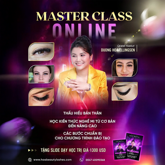 MASTER CLASS EYELASH EXTENSIONS | ONLINE