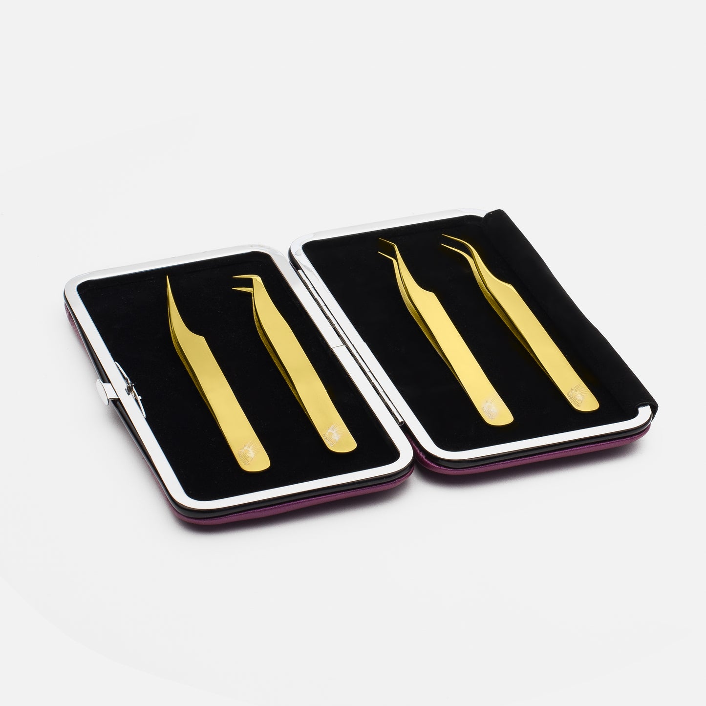 Hoabeautylashes - Tweezers Set (For Classic And Volume Lashes)