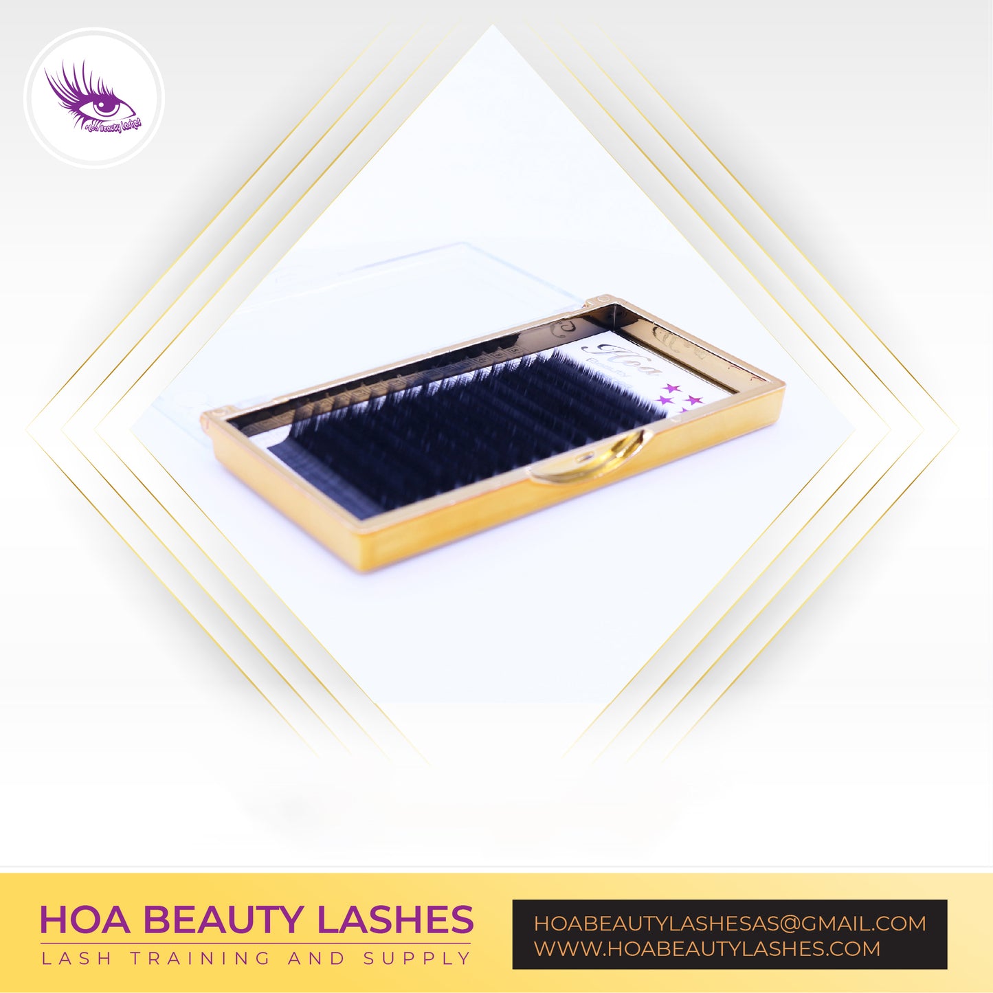 Hoabeautylashes - Flat Lashes 0.15/0.20 For Classic Eyelash Extensions