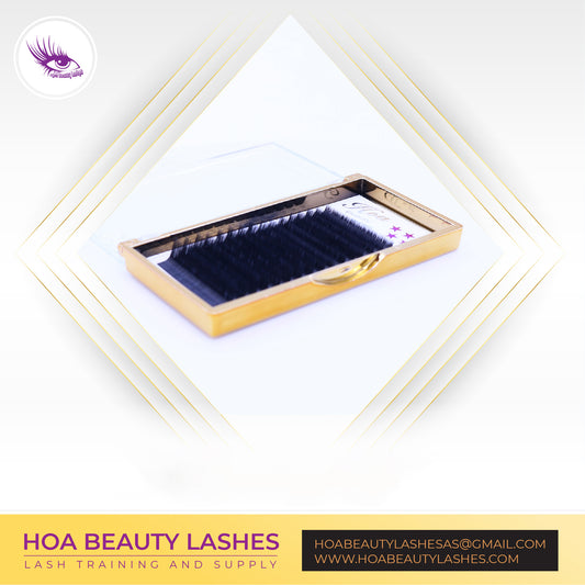 Hoabeautylashes - Flat Lashes 0.15/0.20 For Classic Eyelash Extensions