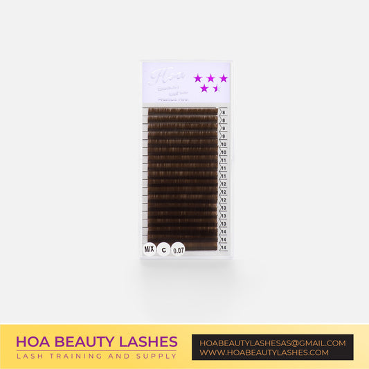 Hoabeautylashes - Brown Lashes